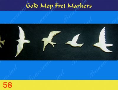 Inlay Material - DIY Gold Mop Inlay Markers ( 58 )