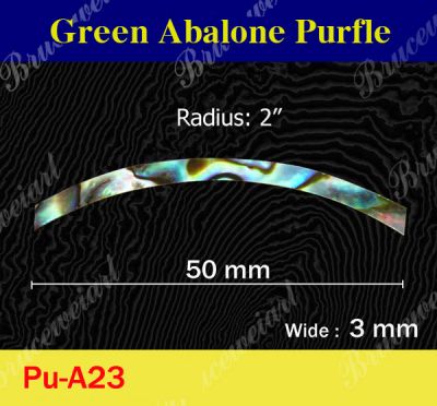 Bruce Wei, 10 Curved Abalone Purfle Radius 2