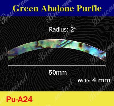 Bruce Wei, 10 Curved Abalone Purfle Radius 2