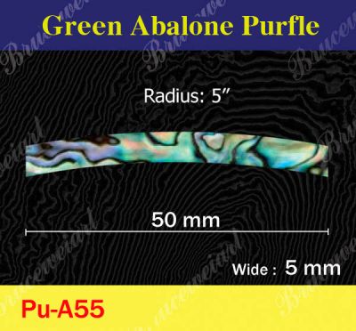 Bruce Wei, 10 Curved Abalone Purfle Radius 5