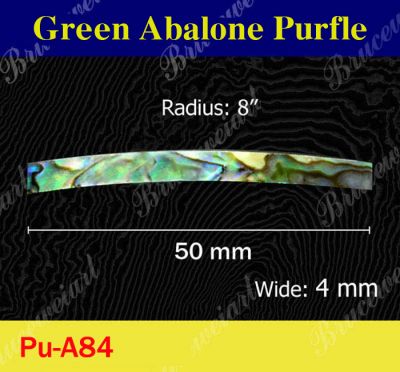 Bruce Wei, 10 Curved Abalone Purfle Radius 8