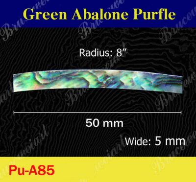 Bruce Wei, 10 Curved Abalone Purfle Radius 8