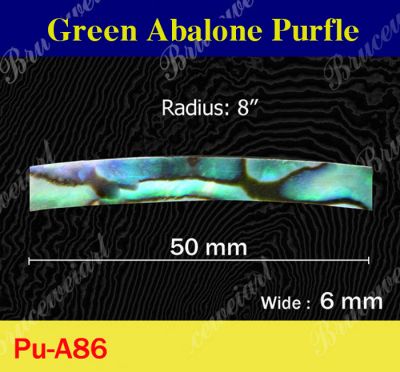 Bruce Wei, 10 Curved Abalone Purfle Radius 8