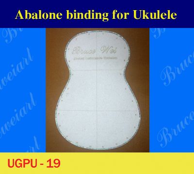 Bruce Wei, Ukulele Part - Abalone Binding For Baritone Ukulele (UGPU-19)