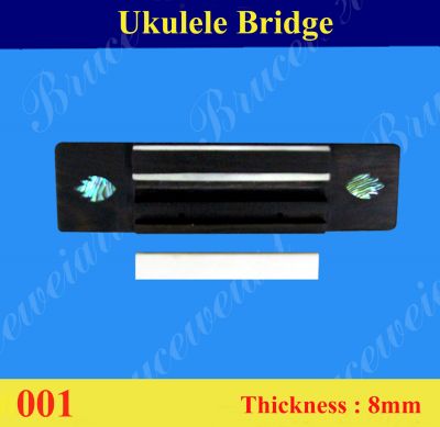 Bruce Wei, Ukulele Part - Rosewood Tenor Ukulele Bridge (001)