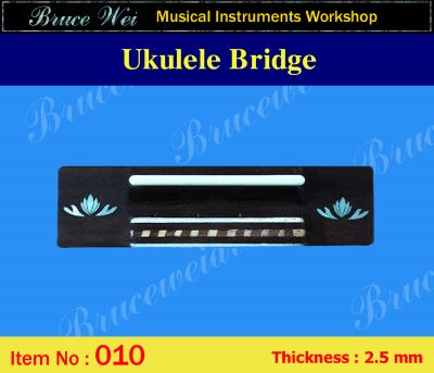 Bruce Wei, Ukulele Part - Rosewood Tenor Ukulele Bridge (010)