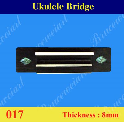 Bruce Wei, Ukulele Part - Rosewood Tenor Ukulele Bridge (017)