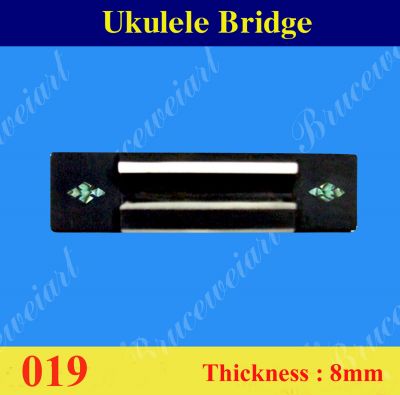 Bruce Wei, Ukulele Part - Rosewood Tenor Ukulele Bridge (019)