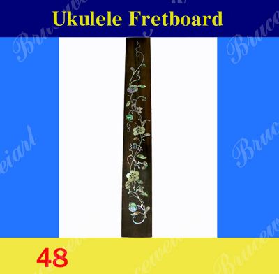 Bruce Wei, Tenor Ukulele Rosewood Fretboard w/ MOP Art Inlay (48)