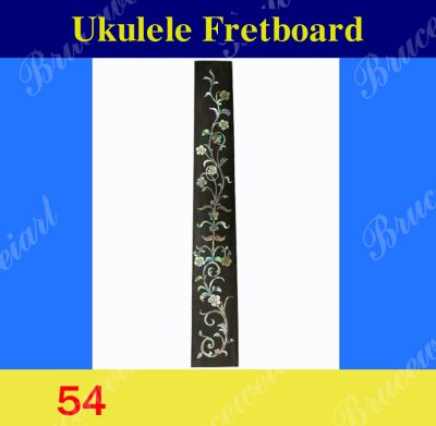 Bruce Wei, Tenor Ukulele Rosewood Fretboard w/MOP Art Inlay (54)