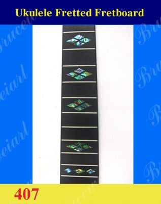 Tenor Ukulele Fretted Rosewood Fretboard w/Abalone Inlay (407)