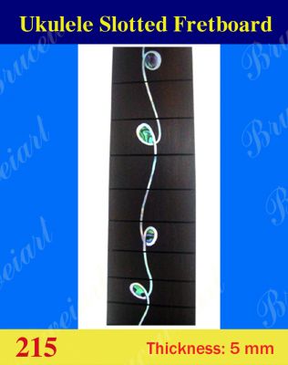 Bruce Wei,Tenor Ukulele Slotted Rosewood Fretboard w/MOP Inlay (215)