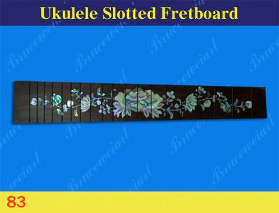 Bruce Wei, Tenor Ukulele Rosewood Fretboard w/MOP Art Inlay (83)