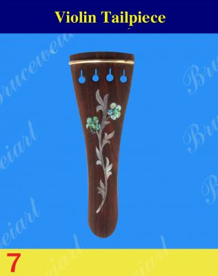 Bruce Wei, Violin Part - Rosewood Tailpiece w/ Mop Art Inlay ( 7 )